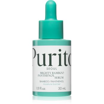 Purito Mighty Bamboo Panthenol Serum ser regenerator intens reface bariera protectoare a pielii - imagine 2